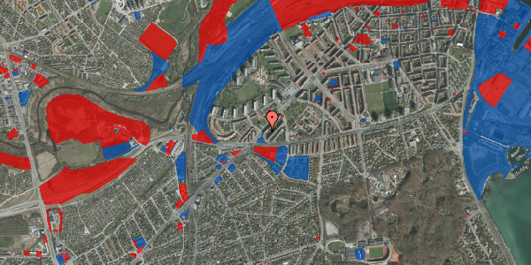 Jordforureningskort på Skanderborgvej 35A, 8000 Aarhus C