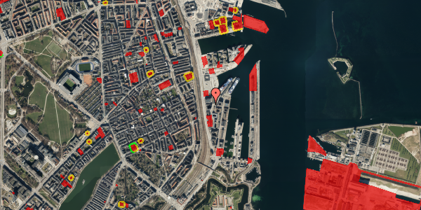 Jordforureningskort på Amerika Plads 25A, 2. tv, 2100 København Ø