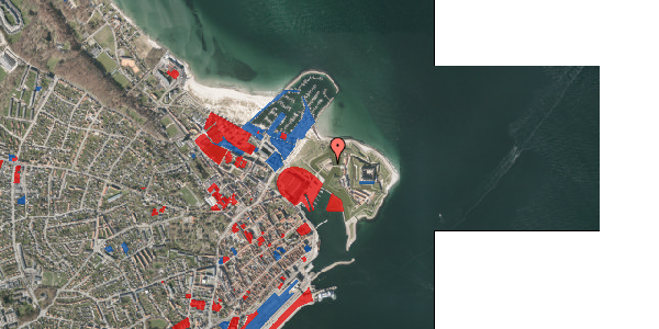 Jordforureningskort på Kronborg 1A, 1. , 3000 Helsingør