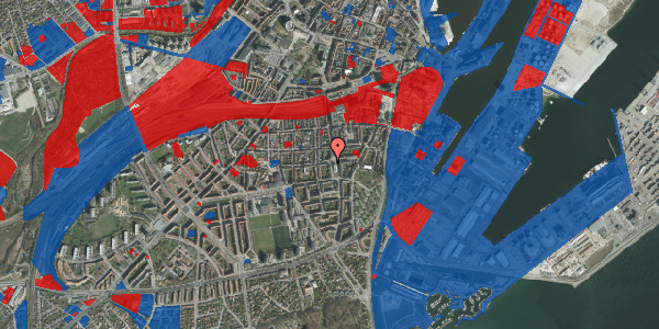 Jordforureningskort på Skt. Pauls Kirkeplads 2, 8000 Aarhus C