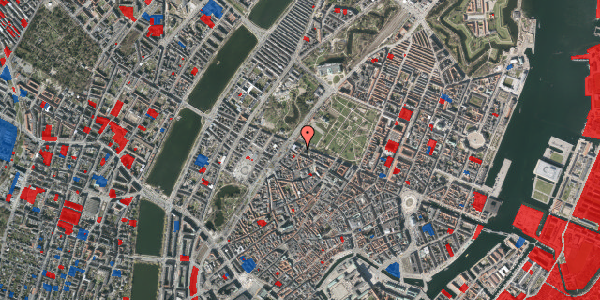 Jordforureningskort på Rosenborggade 17, 1. th, 1130 København K