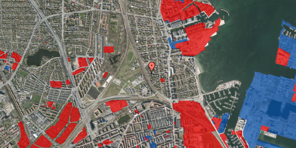 Jordforureningskort på Vangehusvej 19, 1. tv, 2100 København Ø