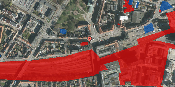 Jordforureningskort på Banegårdsgade 38, 2. th, 8000 Aarhus C