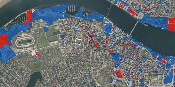 Jordforureningskort på Ryesgade 17, 9000 Aalborg