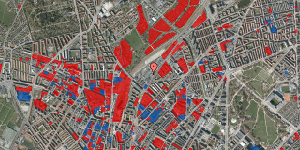 Jordforureningskort på Rovsingsgade 84, 2200 København N