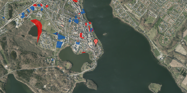 Jordforureningskort på Borgergade 2, 8660 Skanderborg
