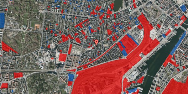 Jordforureningskort på Istedgade 115, 1650 København V