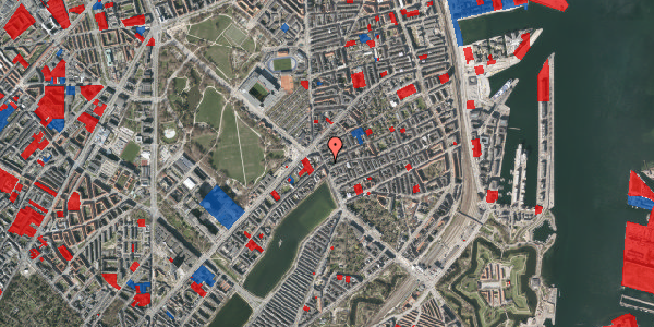 Jordforureningskort på Østerbrogade 64, 2100 København Ø