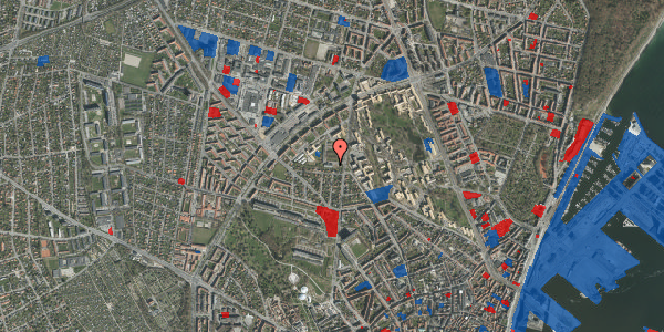 Jordforureningskort på Langelandsgade 143, st. , 8000 Aarhus C