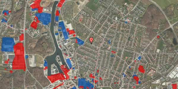 Jordforureningskort på Victoriagade 28, 5000 Odense C