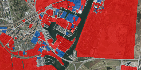 Jordforureningskort på Teglholmens Østkaj 9, 2450 København SV