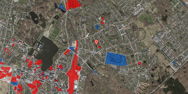 Jordforureningskort på Tamsborgvej 36A, 3400 Hillerød