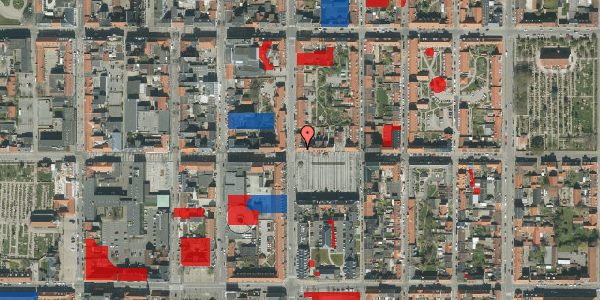 Jordforureningskort på Jyllandsgade 53, 7000 Fredericia