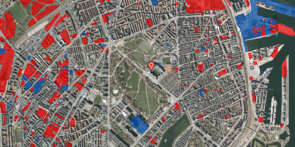 Jordforureningskort på Øster Allé 54, 2100 København Ø