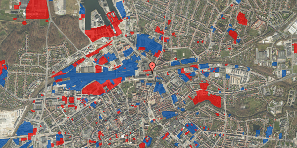 Jordforureningskort på Adamsgade 11, 5000 Odense C