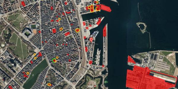 Jordforureningskort på Amerika Plads 26D, st. , 2100 København Ø