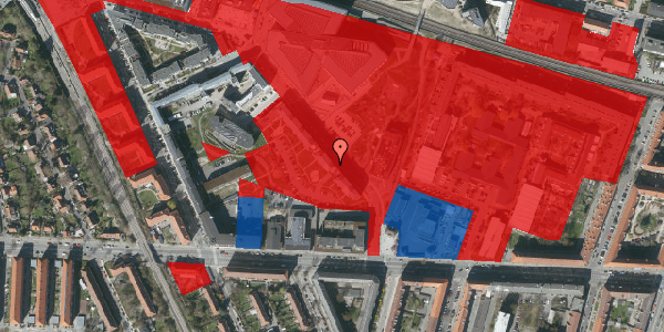 Jordforureningskort på Dirch Passers Allé 7, 1. th, 2000 Frederiksberg