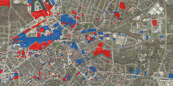 Jordforureningskort på Rytterkasernen 13, 1. 7, 5000 Odense C