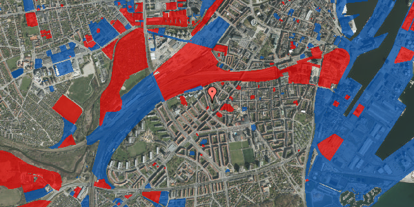 Jordforureningskort på Schleppegrellsgade 9, 2. tv, 8000 Aarhus C