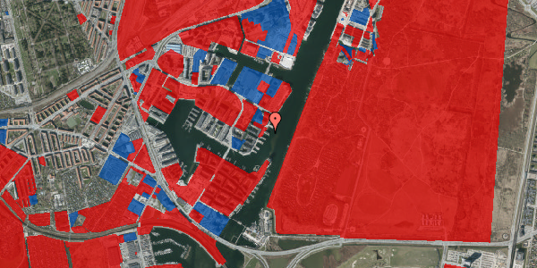 Jordforureningskort på Teglholmens Østkaj 104, 2450 København SV