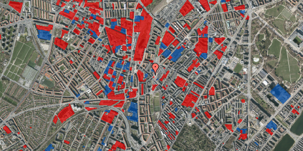 Jordforureningskort på Nørrebrogade 216A, st. , 2200 København N