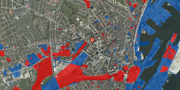 Jordforureningskort på Lundbyesgade 3, 8000 Aarhus C