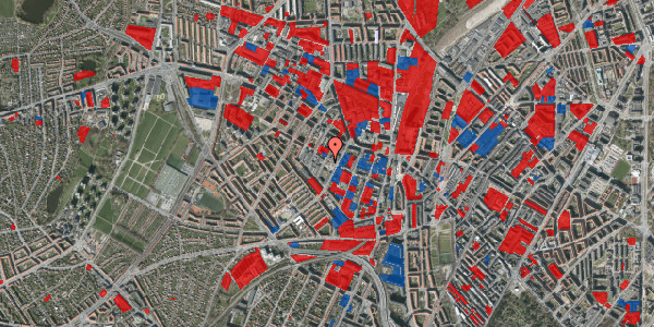 Jordforureningskort på Tranevej 21, 2400 København NV