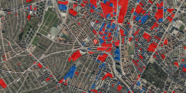 Jordforureningskort på Hillerødgade 76, kl. , 2200 København N