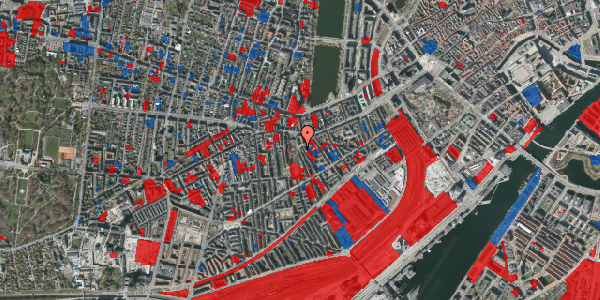 Jordforureningskort på Absalonsgade 9, 2. th, 1658 København V