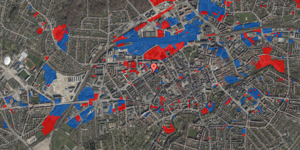 Jordforureningskort på Dronningensgade 13B, 5000 Odense C