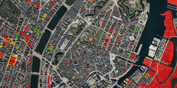 Jordforureningskort på Gothersgade 91, 1123 København K