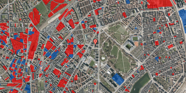 Jordforureningskort på Universitetsparken 4A, 2100 København Ø