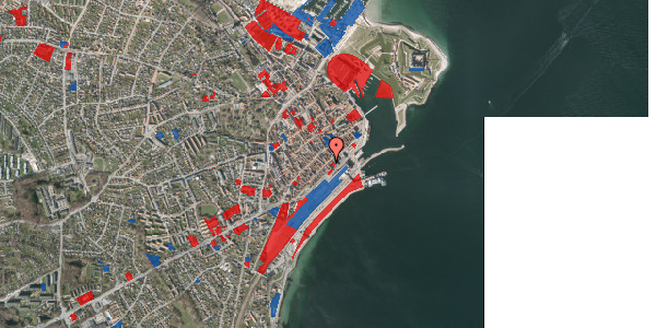 Jordforureningskort på Strandgade 60, 3000 Helsingør