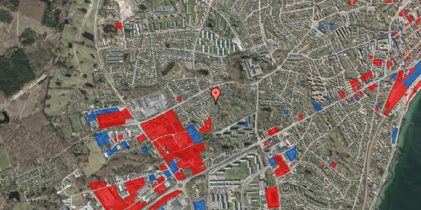 Jordforureningskort på Lathyrusvej 20, 3000 Helsingør