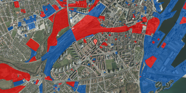 Jordforureningskort på Trepkasgade 4, kl. th, 8000 Aarhus C