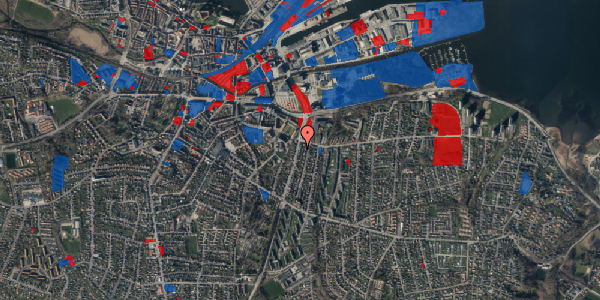 Jordforureningskort på Østerbrogade 25, kl. , 6000 Kolding