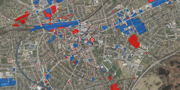 Jordforureningskort på Langes Gård 13, 4200 Slagelse