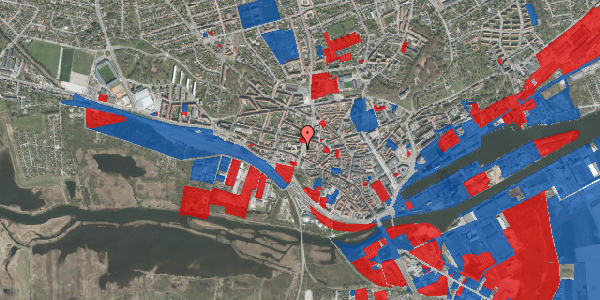 Jordforureningskort på Vestertorv 4, 1. tv, 8900 Randers C