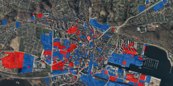 Jordforureningskort på Tønnesgade 1A, 2. tv, 7100 Vejle