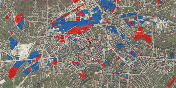 Jordforureningskort på Klostervej 10, 5000 Odense C