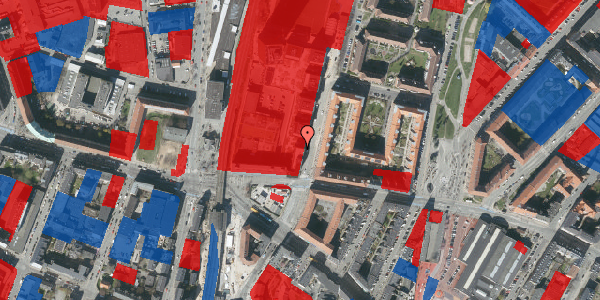 Jordforureningskort på Borgmestervangen 5, 1. 9, 2200 København N