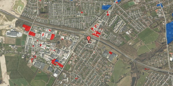 Jordforureningskort på Thujavej 43, 5250 Odense SV