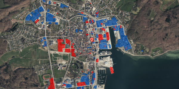 Jordforureningskort på Rådhusgade 7, 3. , 6200 Aabenraa