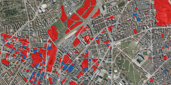 Jordforureningskort på Vermundsgade 38B, 3. th, 2100 København Ø