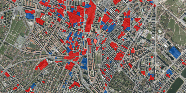 Jordforureningskort på Esromgade 13, 3. , 2200 København N