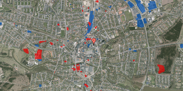 Jordforureningskort på Danmarksgade 13D, 7500 Holstebro