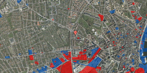 Jordforureningskort på Thomas Nielsens Gade 6, 1. th, 8000 Aarhus C