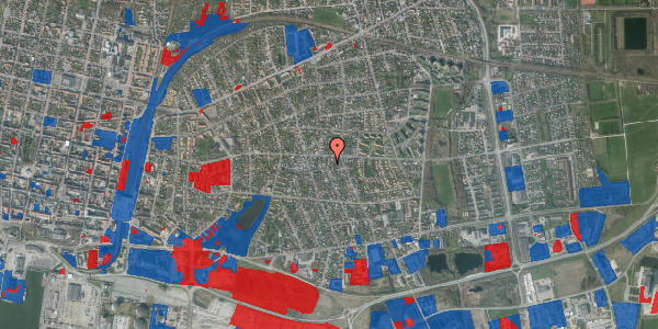 Jordforureningskort på Baggesens Alle 123H, 6700 Esbjerg