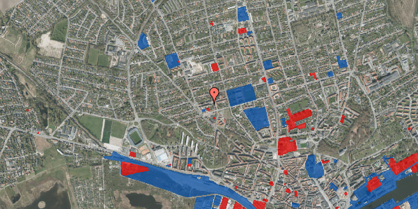 Jordforureningskort på Nyvej 16, st. th, 8920 Randers NV