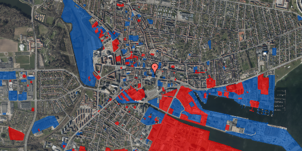 Jordforureningskort på Rådhustorvet 11B, st. , 8700 Horsens